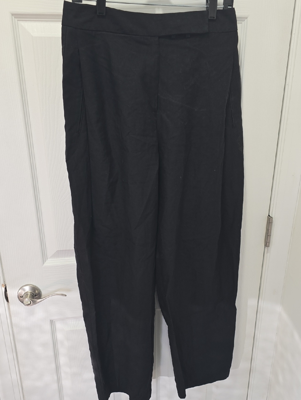 Topshop Black Men's Chinos - Relaxed Tailored Fit